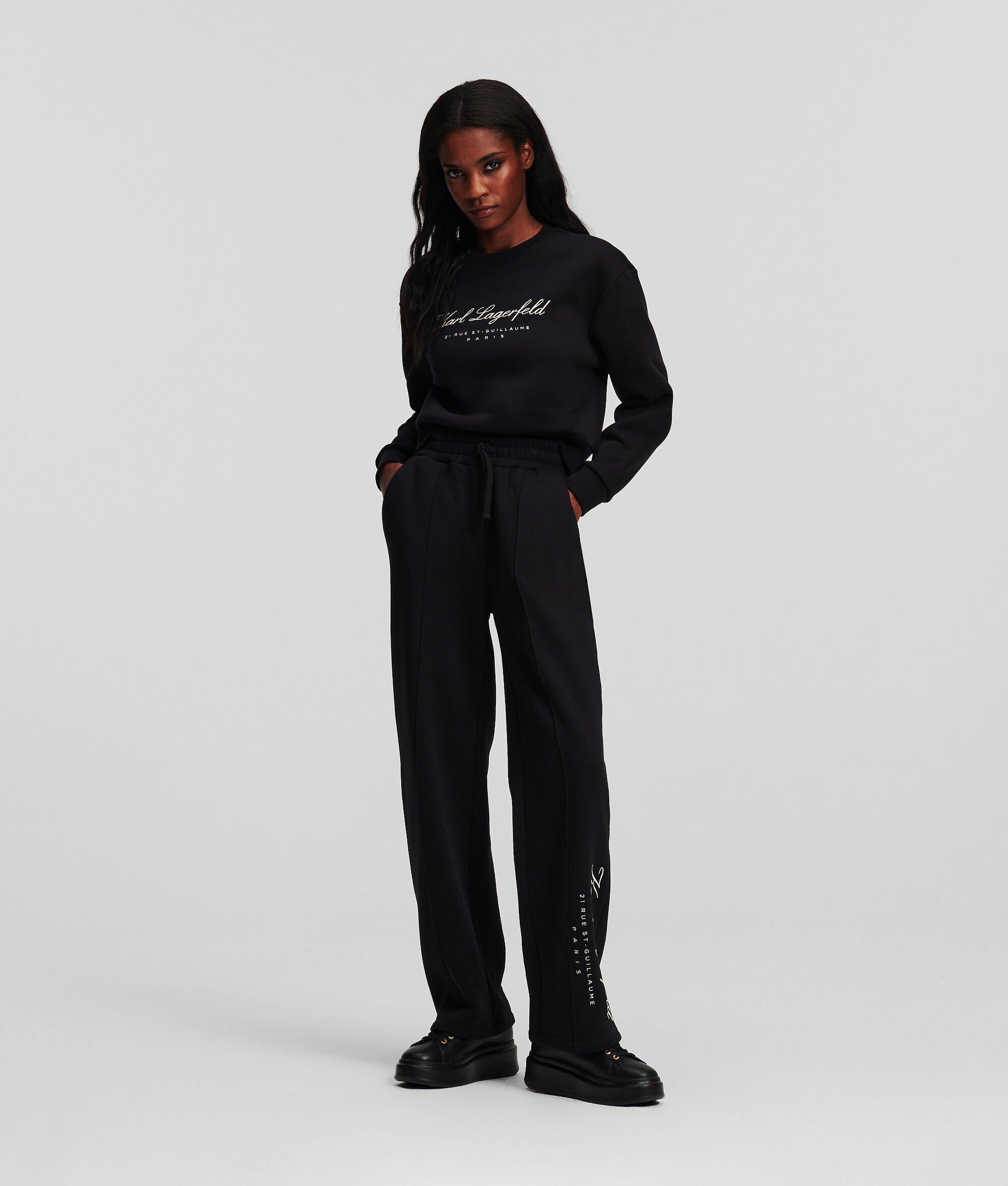 (image for) High-Performance HOTEL KARL PINTUCK SWEATPANTS